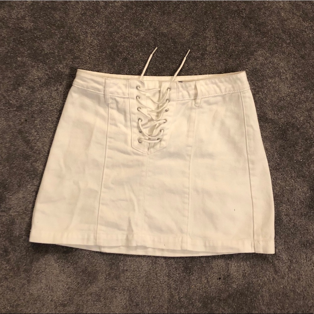 Kendall & Kylie White Skirt